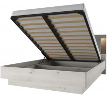 Двуспальная кровать Бьёрк 160 P с подъемным механизмом