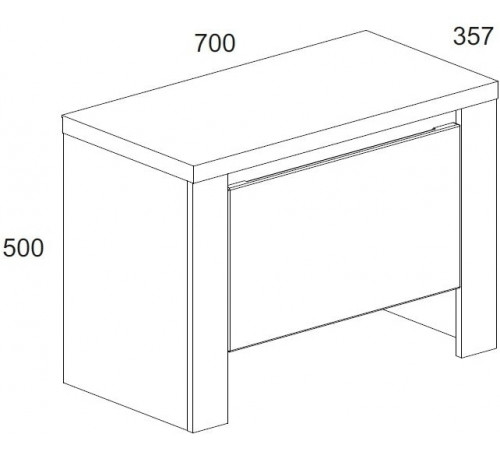 Тумба для обуви Таурус 1D