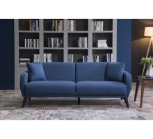 Трехместный Диван-кровать Flexy Флекси (синий)