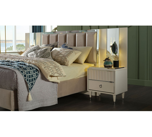 Прикроватная тумба Gravita (Гравита) GRAV-27 слоновая кость