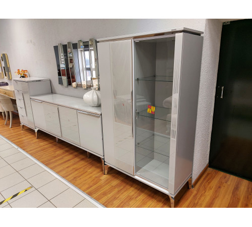 Двухдверная витрина для посуды Лоретто (Loretto) LORET-13