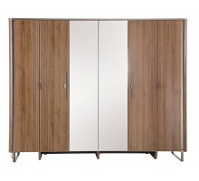 Шкаф шестидверный Миранте (Mirante) MINT-34