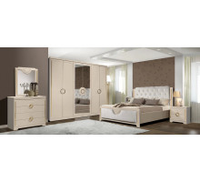 Спальный гарнитур Бодрум (белый,серый,капучино)