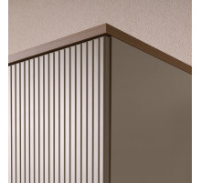 Трехстворчатый шкаф для одежды Мадрид (Кашемир эмаль)