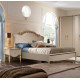 Двуспальная кровать Моника 160х200(капучино эмаль)