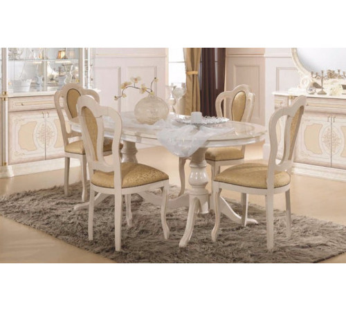 Обеденный стол раздвижной Роза (беж)