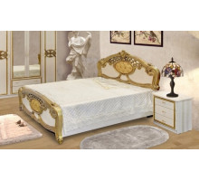 Двуспальная кровать Ольга (беж)