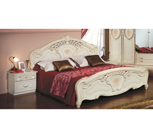 Двуспальная кровать Роза (беж)