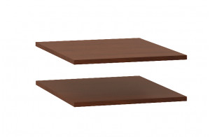 Комплект полок для шкафа Луара ЛУ-009.00 (2 шт.)