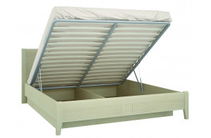 Кровать двуспальная 1800 с подъемным механизмом Сиерра(светлый) СИ-801.28