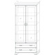 Витрина Сиена 2-х дверная (Бодега Белый)