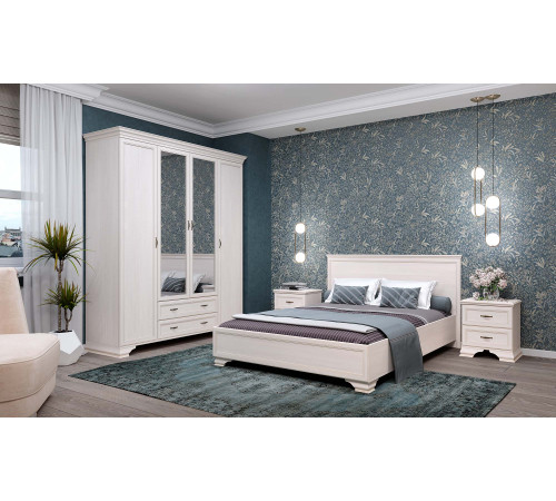 Спальня Сиена 2 (Бодега Белый)