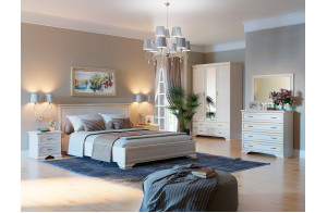 Спальня Сиена 1 (Бодега Белый)