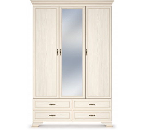 Шкаф Сиена 3-х дверных (Бодега Белый)