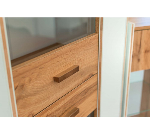 Распродажа с экспозиции Шкаф комбинированный Сканди МН-036-10