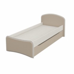 Выкатная кровать для двоих детей Комби МН-211-09 капучино