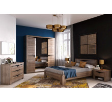 Спальный гарнитур Соренто Дуб Стирлинг композиция 1