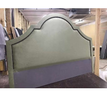 Двуспальная кровать Сандрин MUR-IK-SANDR с мягкой спинкой