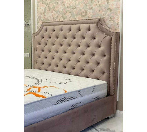 Односпальная кровать Лоренцо MUR-IK-LOREN с мягкой спинкой