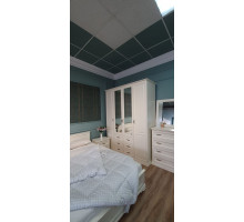 Четырехстворчатый шкаф для одежды Лирона MUR-103-04 st с зеркалом