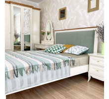 Двуспальная кровать Римини MUR-118-01/1 с мягкой вставкой