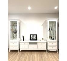 Шкаф-витрина для посуды Римини MUR-118-11 одностворчатый