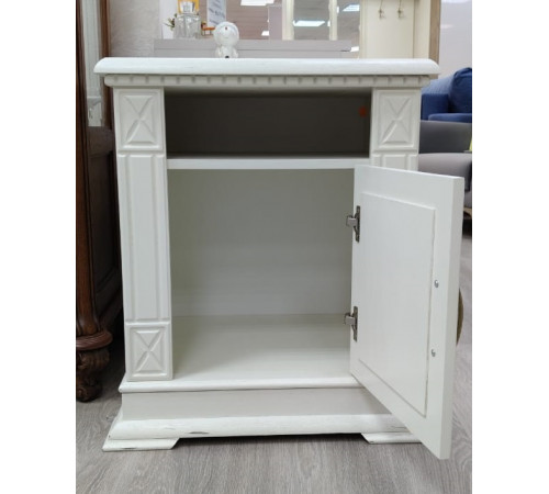 Тумба прикроватная «Верди Люкс» П434.03-1 (слоновая кость) Распродажа с экспозиции