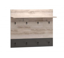 Настенная вешалка для одежды ПХ-10 (ЯТ) Ханна с полкой