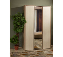 Трехстворчатый шкаф для одежды СЛ-7 Лацио с зеркалом