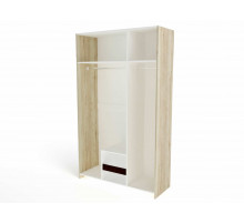 Трехстворчатый шкаф для одежды СМ-12 Мале с зеркалом