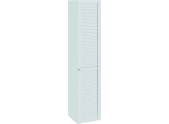 Шкаф для белья с 1-ой дверью правый «Ривьера» (Белый) СМ 241.21.001 R