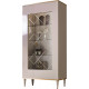 Шкаф витрина Rimini РМВ2-2С правый (слоновая кость)