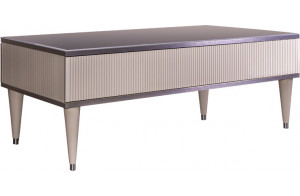 Стол журнальный с выдвижным ящиком Rimini Solo РМСТ-2 (s)(слоновая кость)