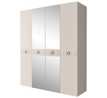 Четырехстворчатый шкаф для одежды с зеркалом Богемия Филлини (Bogemia-Fillini) БМШ1/4 (Fi)
