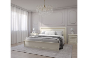 Кровать 1800, Сиена Береза бежевая