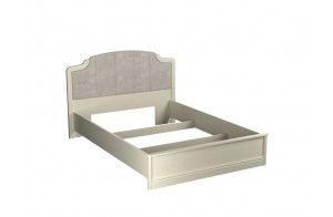 Кровать Люкс 1400, Сиена Береза бежевая
