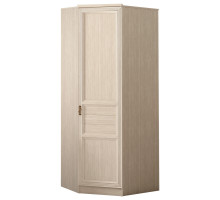 Угловой шкаф для одежды Лира 57 светлый
