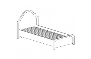 Односпальная кровать Прованс 414