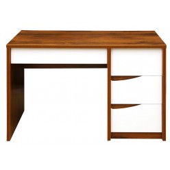 Письменный стол Монако П 510.15-1 (дуб саттер/белый глянец)